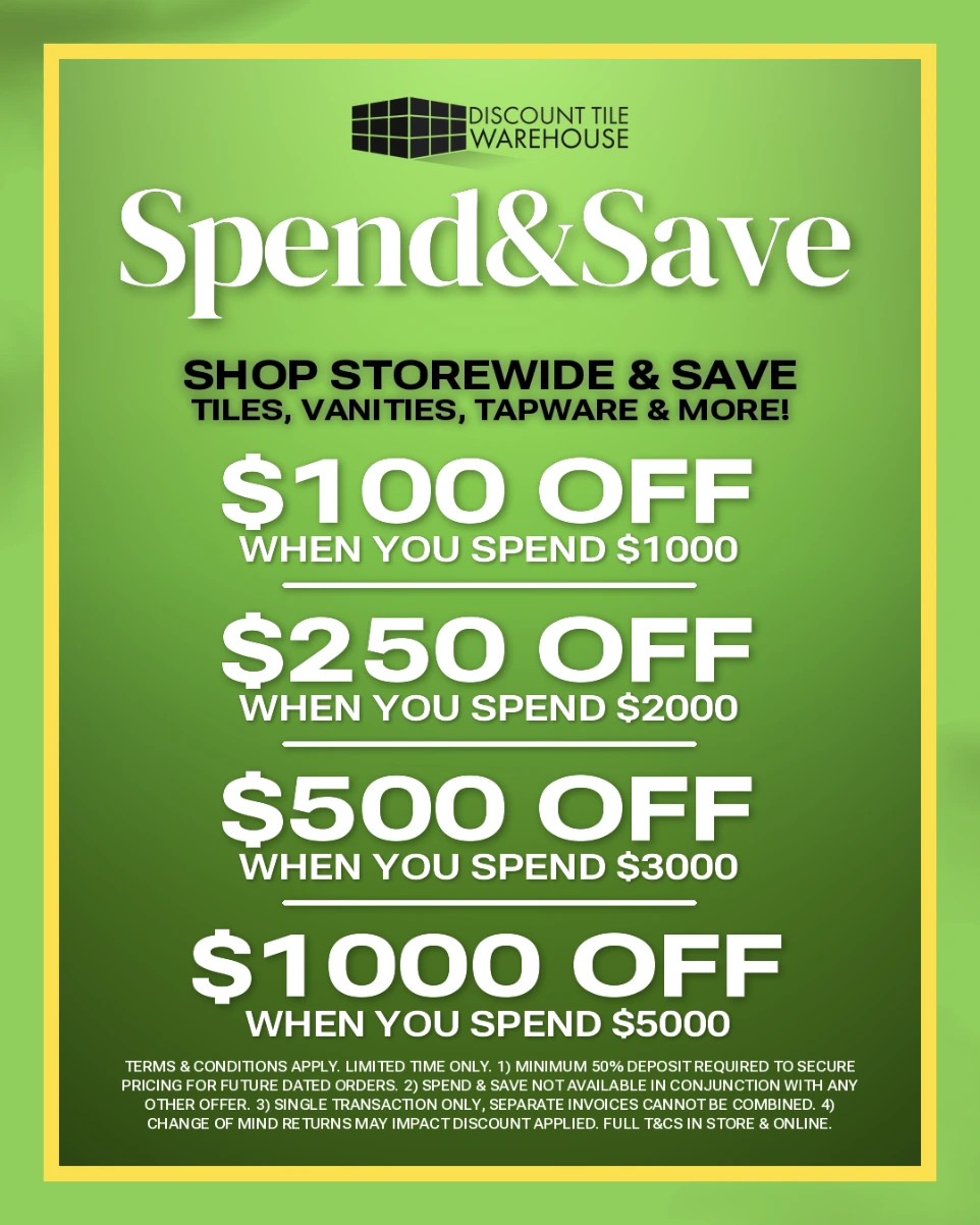 Spend & Save promotion, in store only