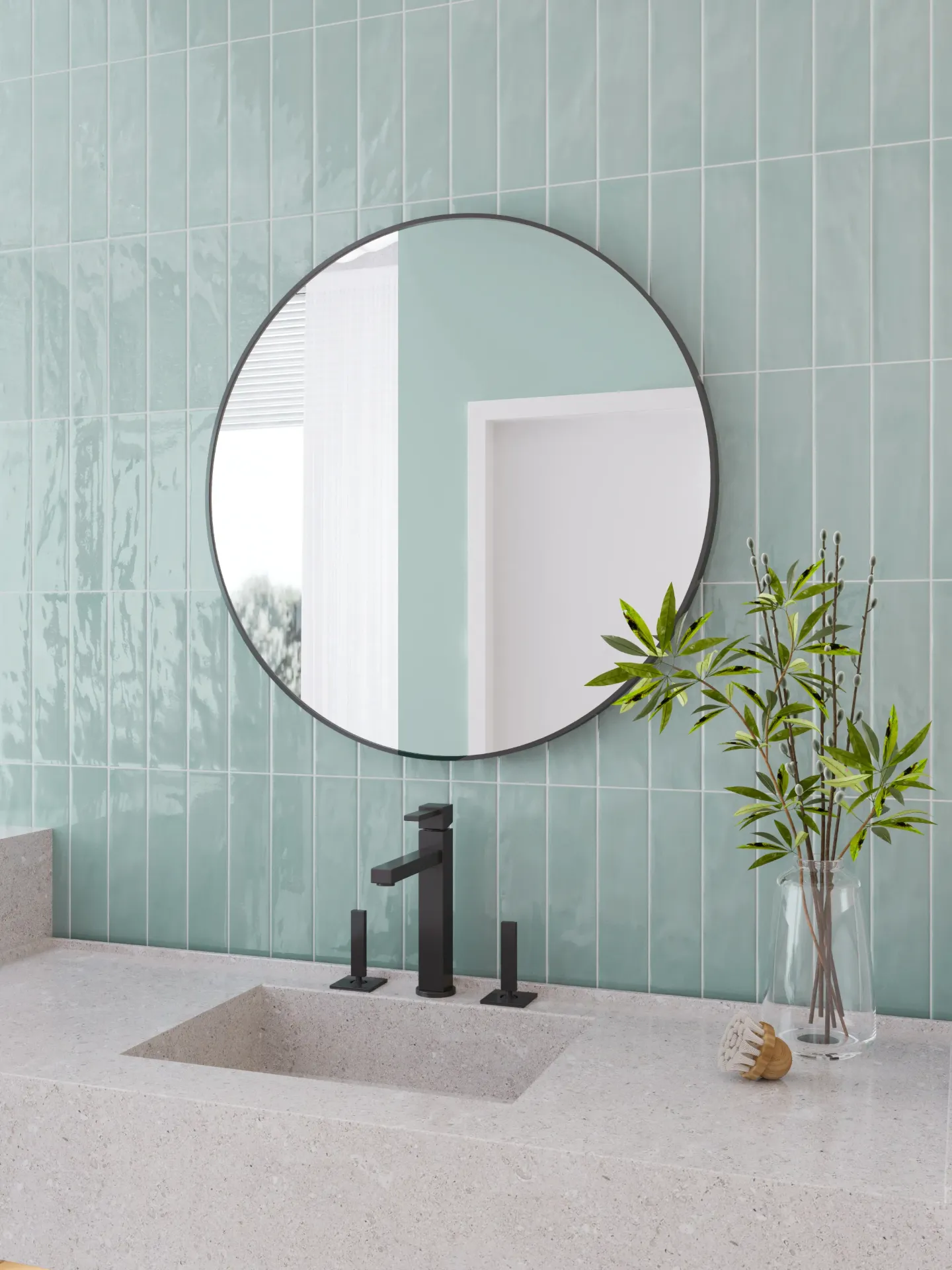 Pasha Seafoam 75x300 Gloss