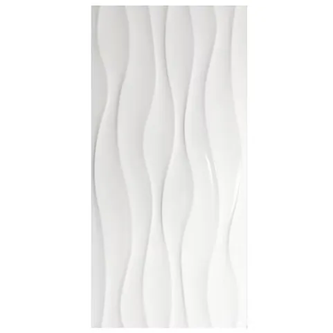 Dymo Wave White 300x600 Gloss