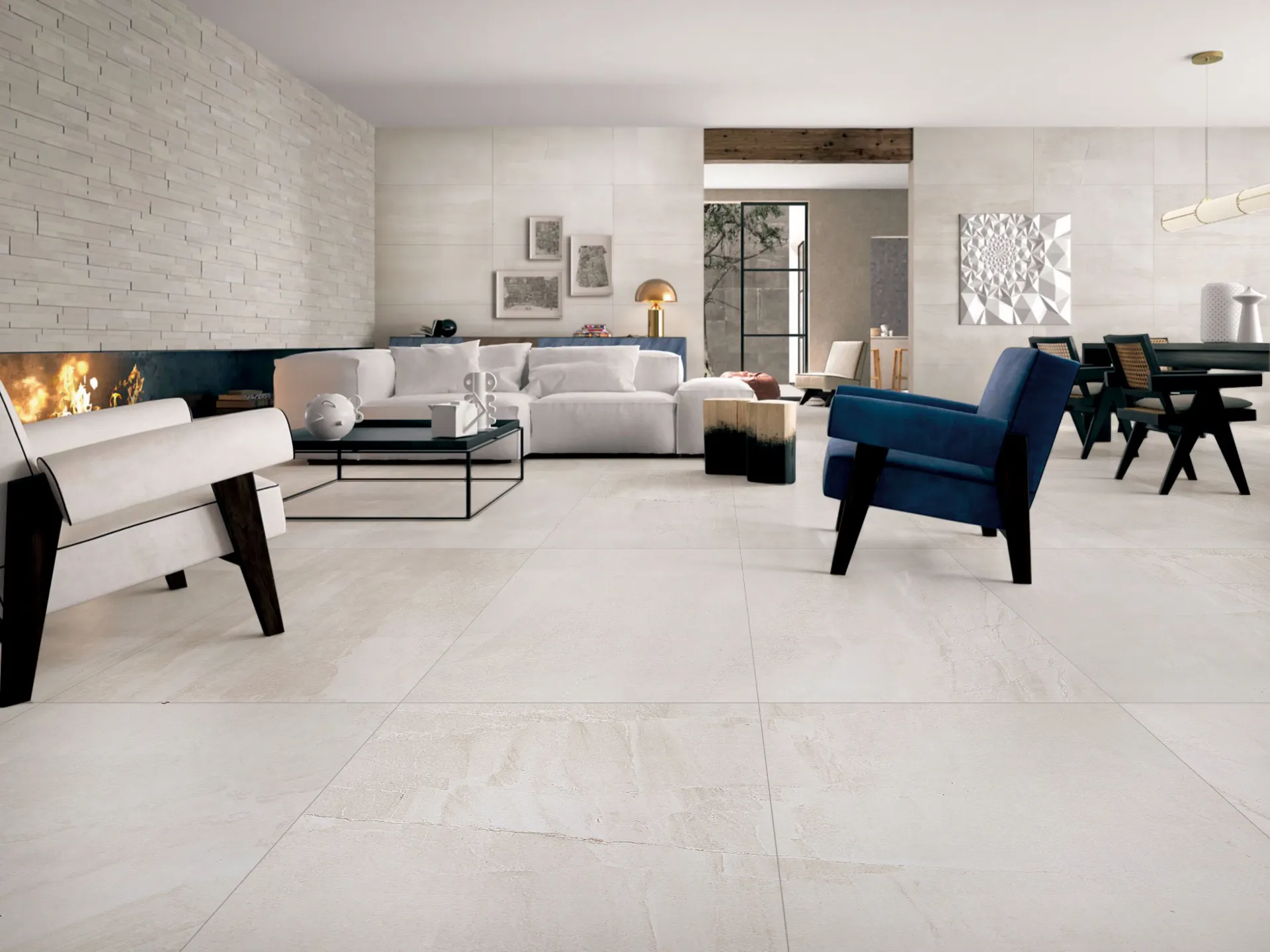 [QI6P1020M] Zeus Ivory Gls 60x60