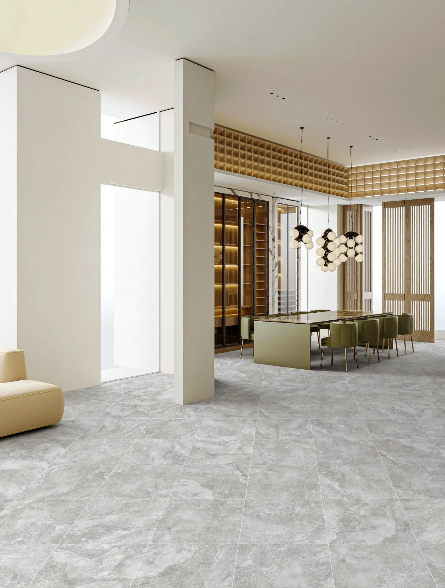[YATV6S6652] Artstone Silver 600x600 Satin