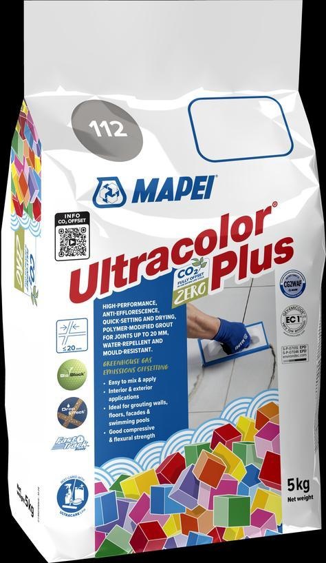 [6011245A] Mapei Ultracolor Plus ALU Medium Grey 112 5KG