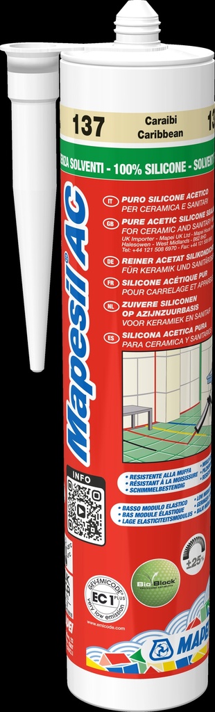 [4813742IT] Mapei Mapesil AC Caribbean 137 310ML