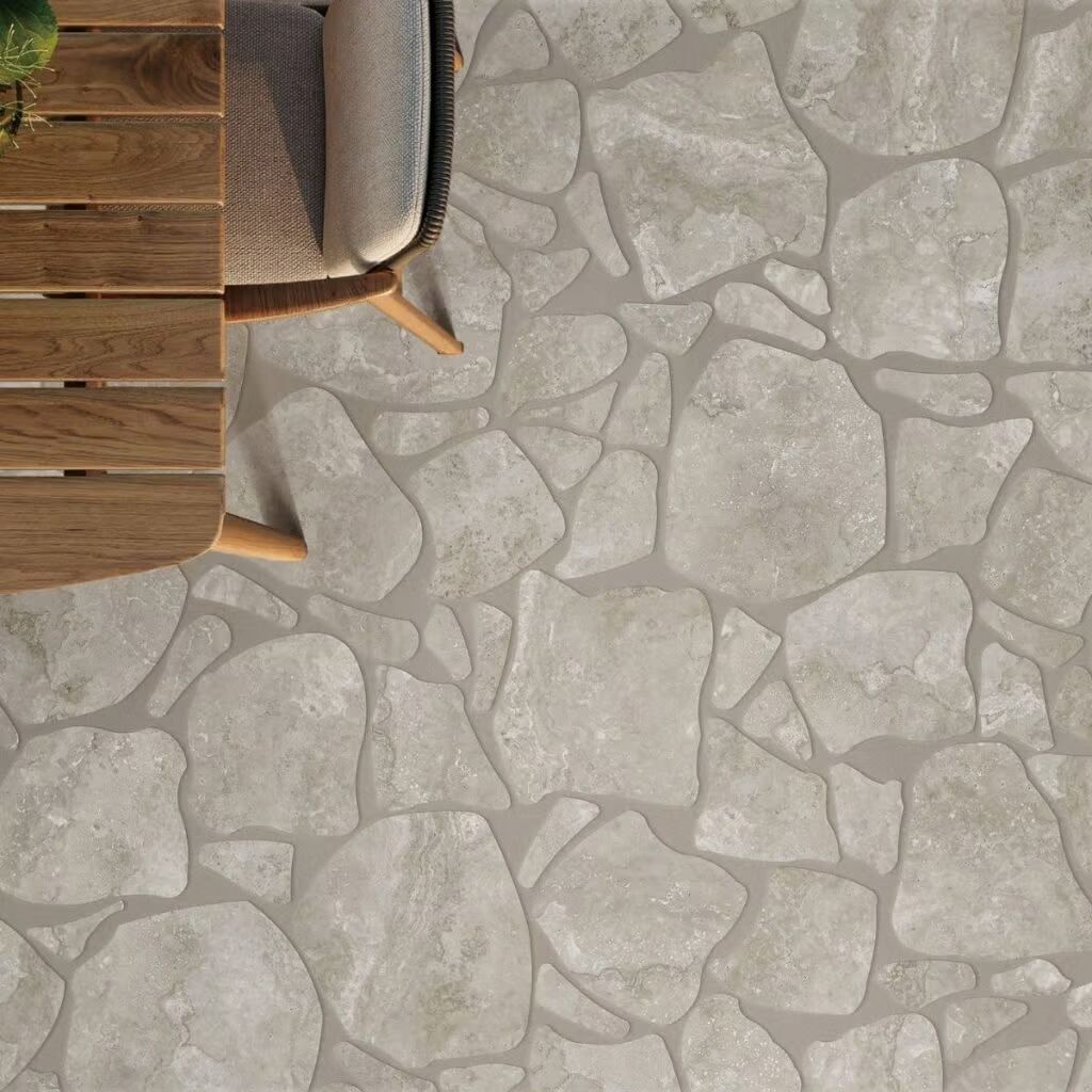 NORCIA GREY CRAZY PAVE 10mm