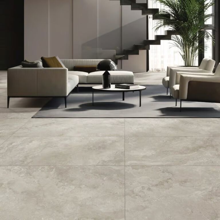 [5PADN6163] 60X60 NORCIA TRAVERTINE SILVER RECT (IN/OUT)