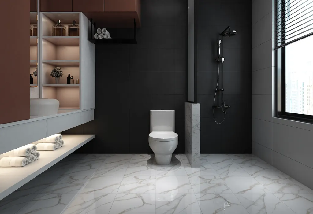[GEMSCALACATTAOROS6X6] Gems Calacatta Oro 600x600 Satin